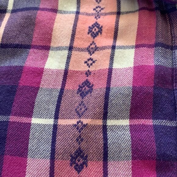 AEO Flannel Button up Shirt - Picture 5 of 8